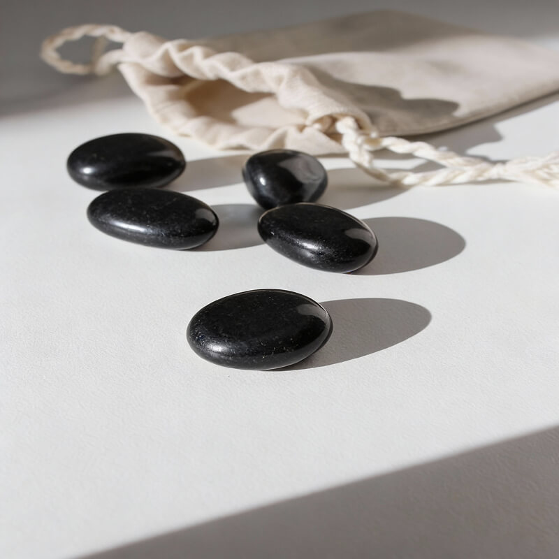 Галтовка из шунгита